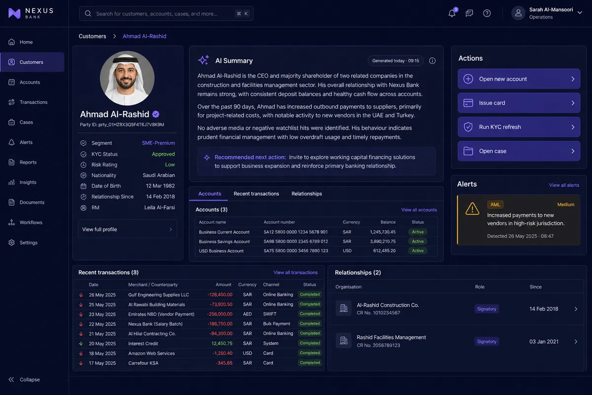 رؤية شاملة للمستثمر والعميل في إدارة الثروات على KORE